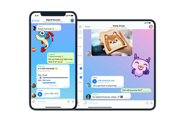 Telegram iPhone/iPad版